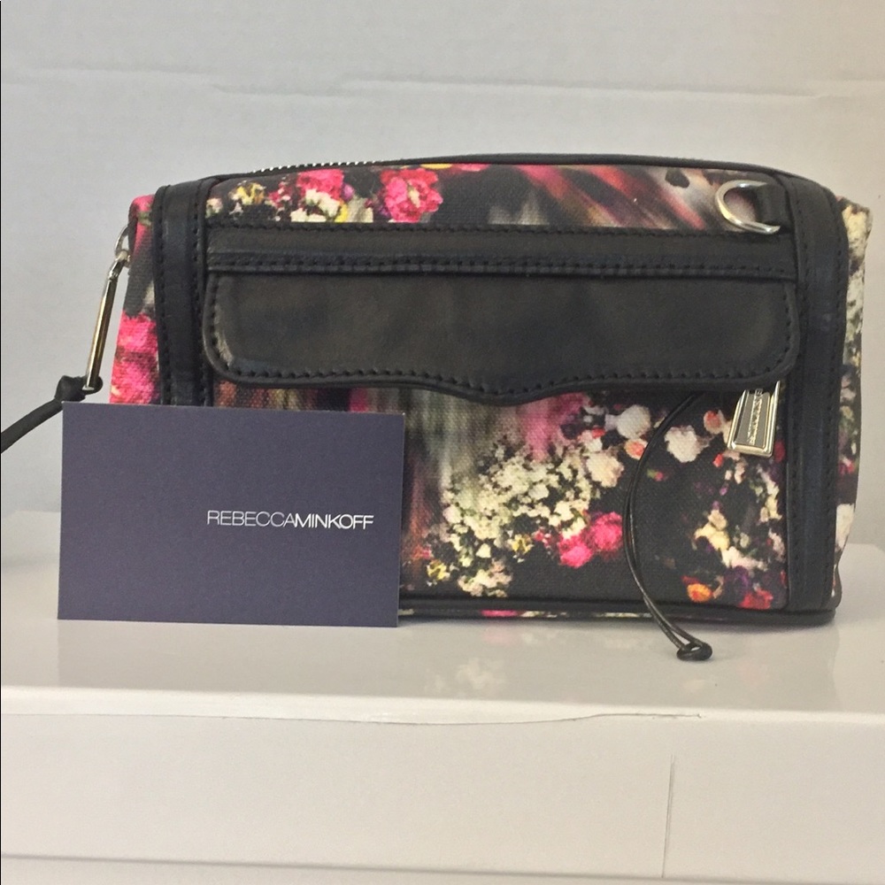 NWOT Rebecca Minkoff Floral Cosmetic Bag